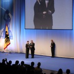 Natalie Simanowski und Bundespräsident Horst Köhler